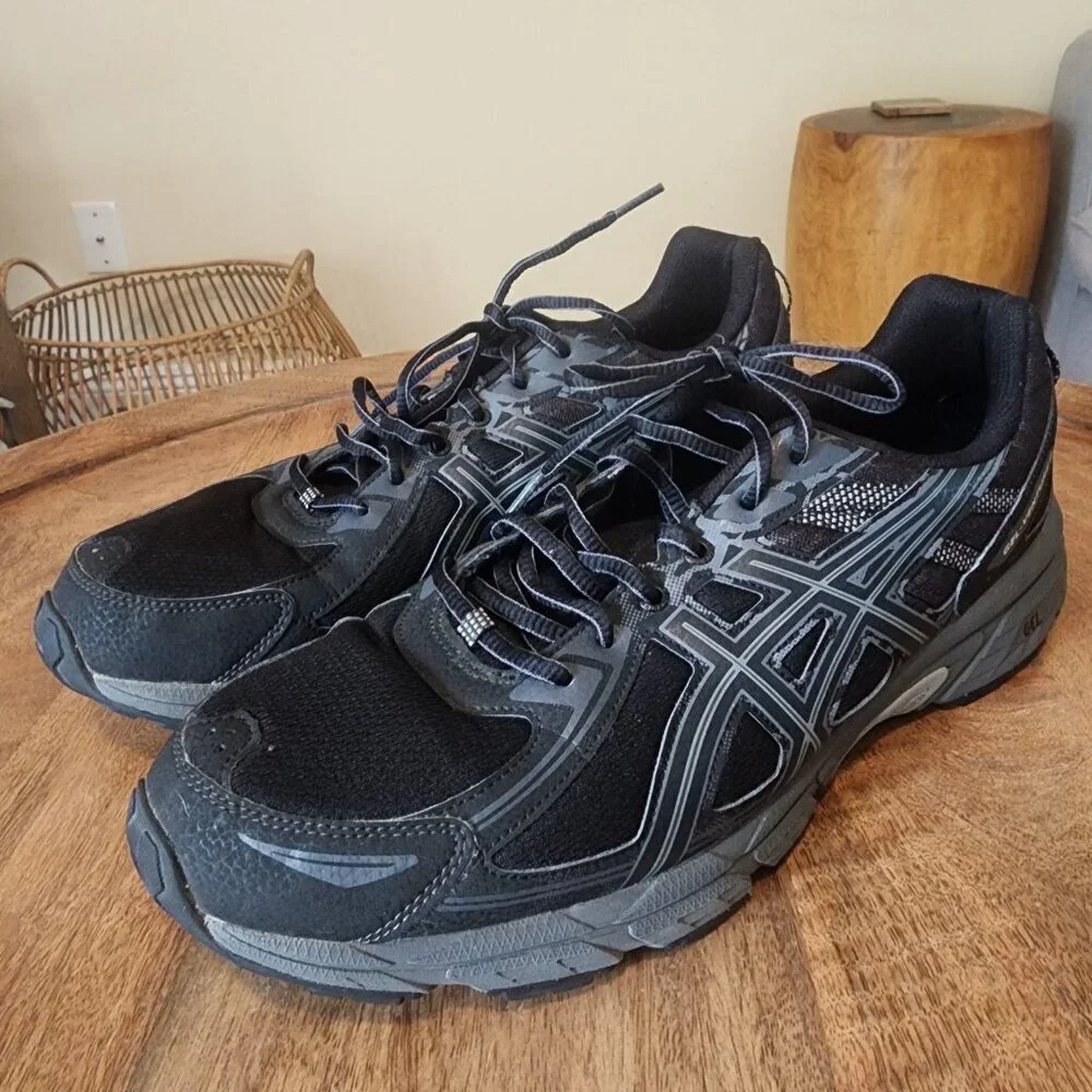 Asics Gel Venture 6 Trail Running Shoes Mens Size 15 - Picture 6 of 11